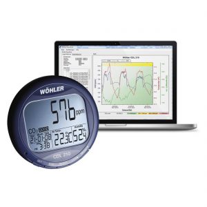 Wohler CDL 210 CO2 Datalogger CO2 Meter C02 Alarm Klimaatmeter Datalogger Ndir sensor 6