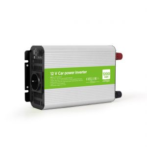 Energenie Auto omvormer 12V to 220V 1200W Stopcontact 2 USB EG PWC1200 01 5