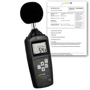 pce 353n decibelmeter geluidsmeter (a & c) tot ±1,5 db nauwkeurig incl. iso kalibratie certificaat